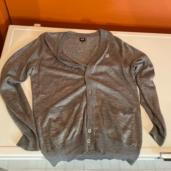 👁️ Obey Grandpa Cardigan US M NWOT 👁️ - Picture 7 of 9